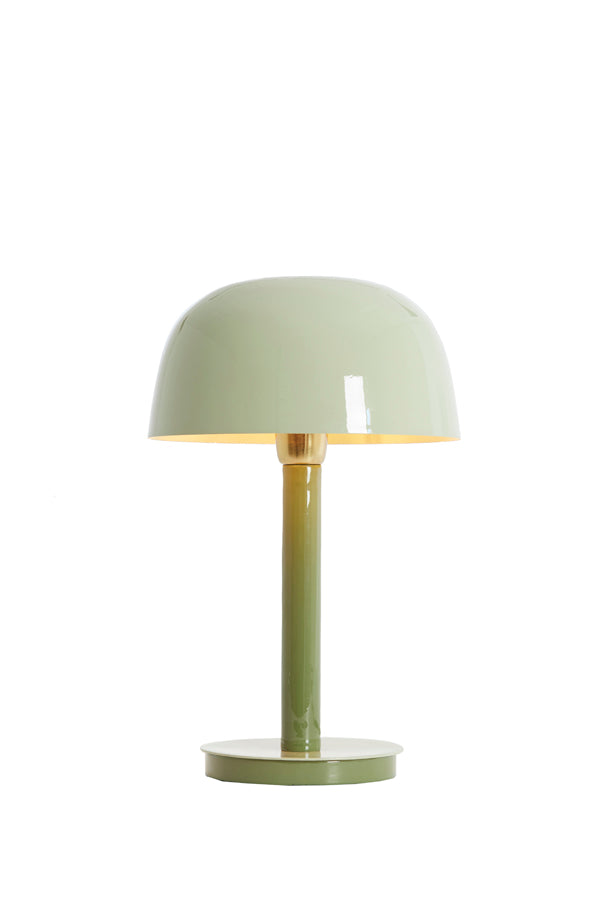Light & Living Lighting Table lamp 25x37 cm MARIVET olive green+light green House of Isabella UK