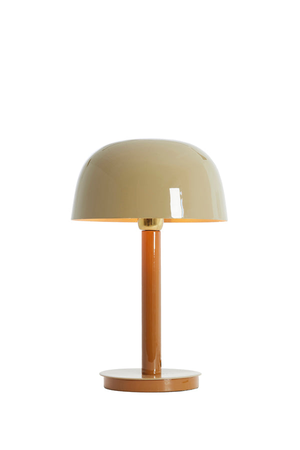 Light & Living Lighting Table lamp 25x37 cm MARIVET sand+brown House of Isabella UK
