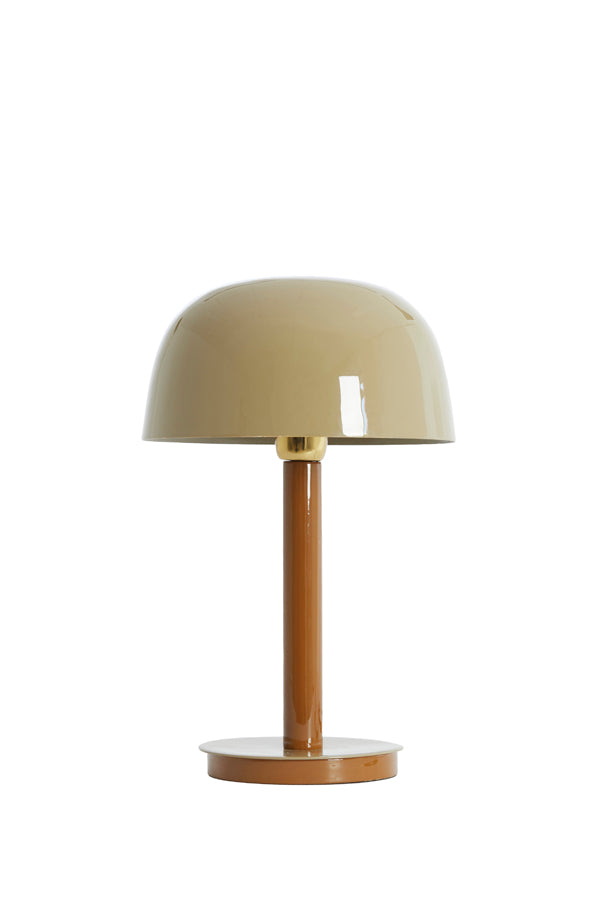 Light & Living Lighting Table lamp 25x37 cm MARIVET sand+brown House of Isabella UK