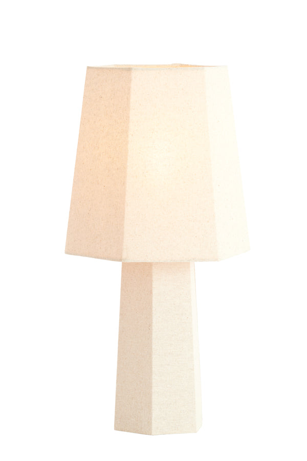 Light & Living Lighting Table lamp 25x49 cm MUSABO linen natural House of Isabella UK