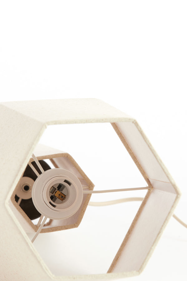 Light & Living Lighting Table lamp 25x49 cm MUSABO linen natural House of Isabella UK