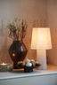 Light & Living Lighting Table lamp 25x49 cm MUSABO linen white House of Isabella UK
