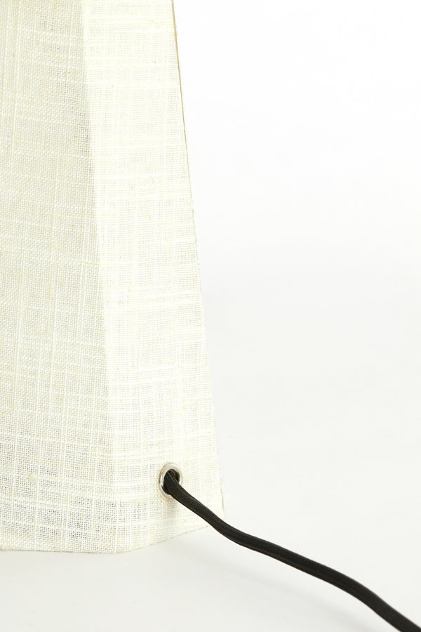 Light & Living Lighting Table lamp 25x49 cm MUSABO linen white House of Isabella UK