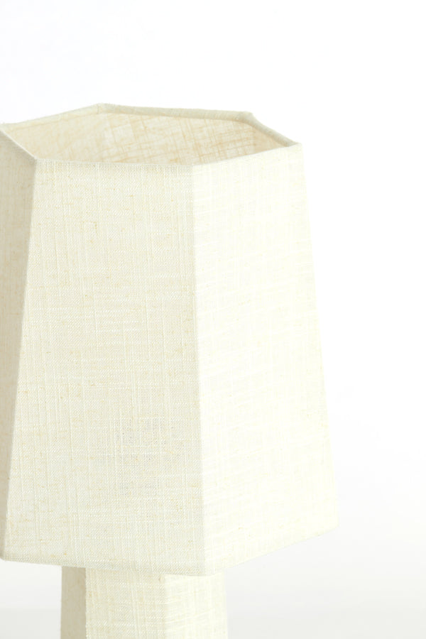 Light & Living Lighting Table lamp 25x49 cm MUSABO linen white House of Isabella UK