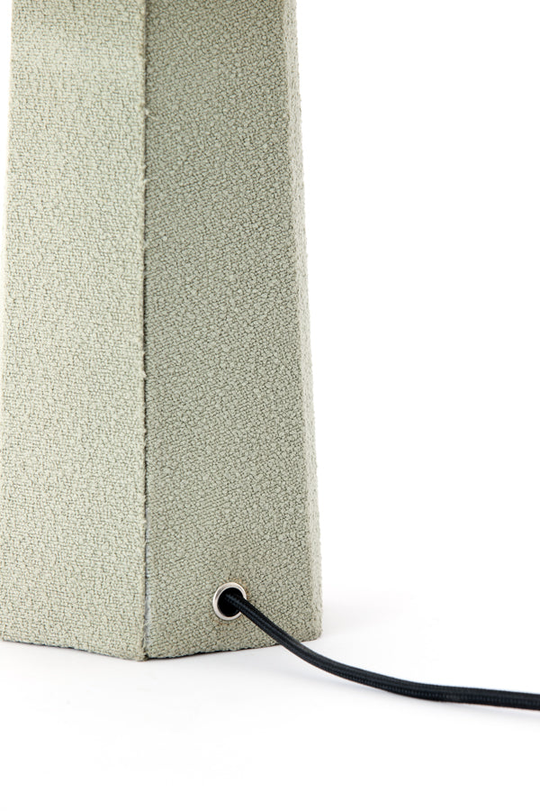 Light & Living Lighting Table lamp 25x49 cm MUSABO mint green+white House of Isabella UK