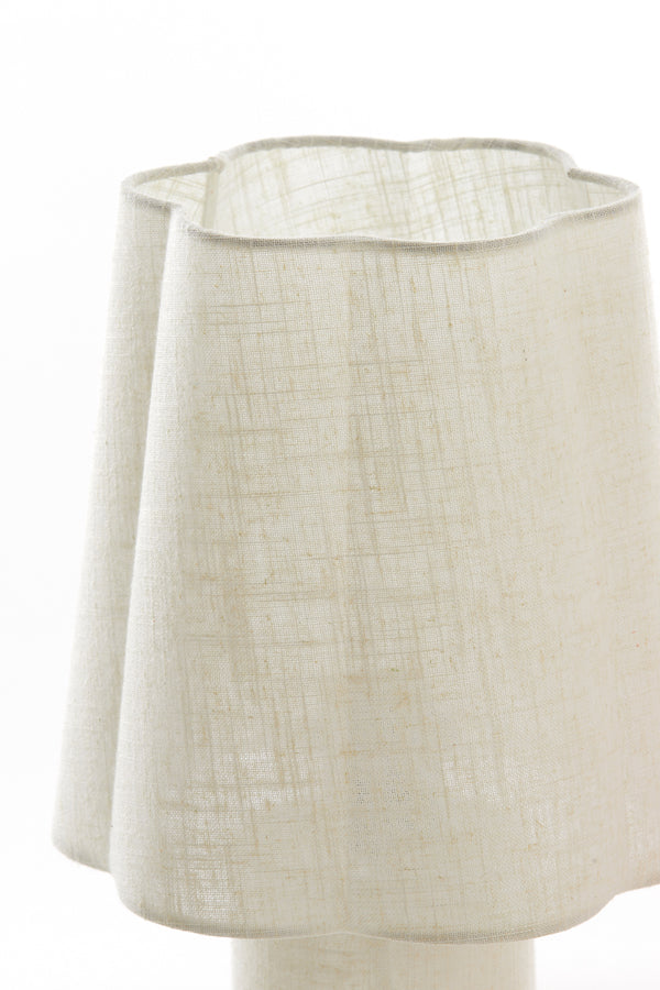 Light & Living Lighting Table lamp 25x50 cm MUSABY linen natural House of Isabella UK
