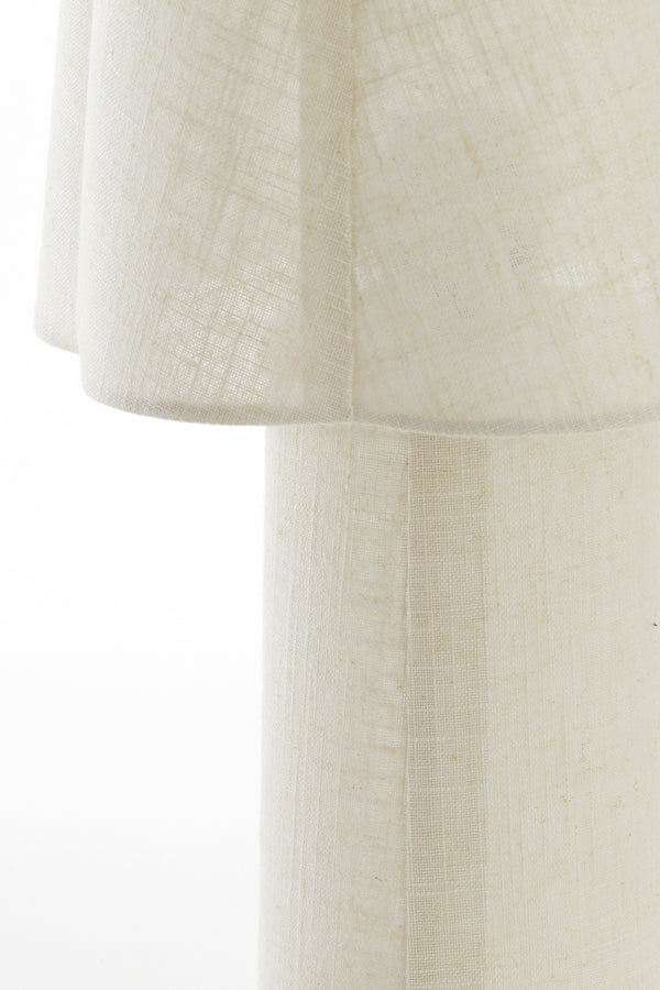 Light & Living Lighting Table lamp 25x50 cm MUSABY linen natural House of Isabella UK