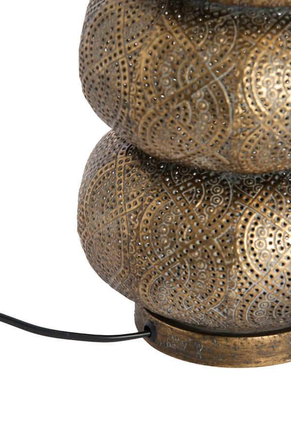Light & Living Lighting Table lamp 25x52 cm KAITO brown gold House of Isabella UK