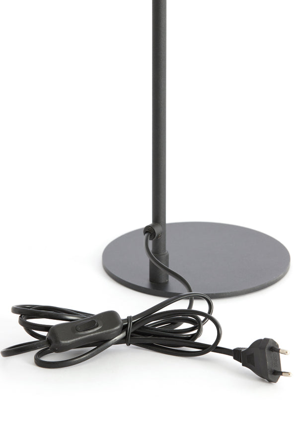 Light & Living Lighting Table lamp 26,5x16x47 cm SALOMO black House of Isabella UK
