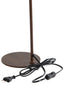 Light & Living Lighting Table lamp 26,5x16x47 cm SALOMO wood print dark brown House of Isabella UK