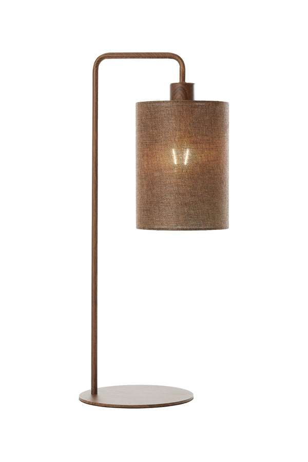 Light & Living Lighting Table lamp 26x20x59,5 cm DONIO wood print d brown+d brown House of Isabella UK