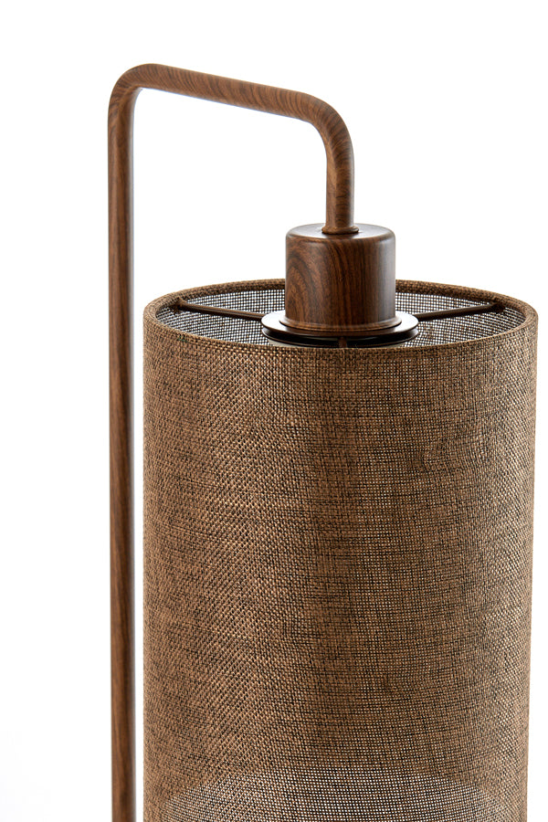 Light & Living Lighting Table lamp 26x20x59,5 cm DONIO wood print d brown+d brown House of Isabella UK