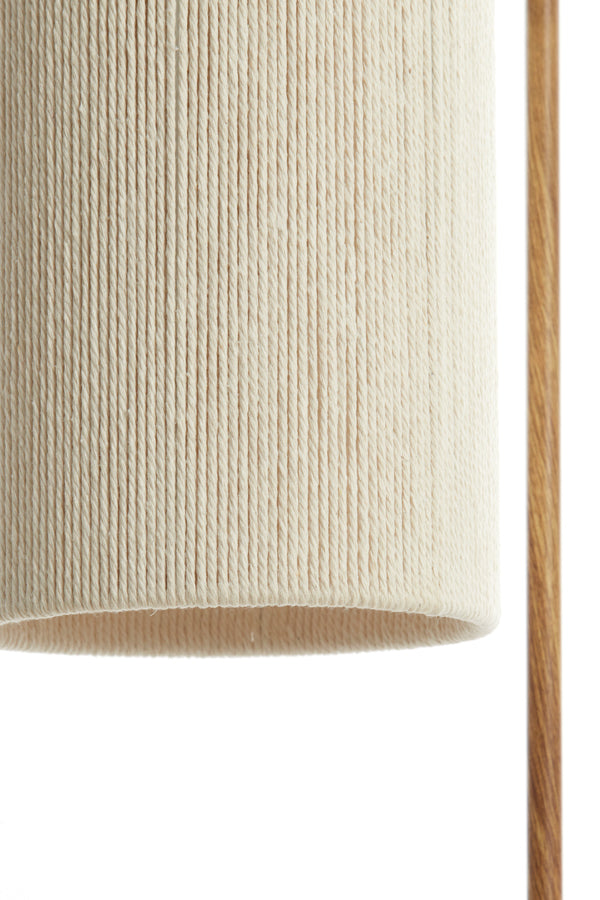 Light & Living Lighting Table lamp 26x20x59,5 cm DONIO wood print natural+rope cream House of Isabella UK