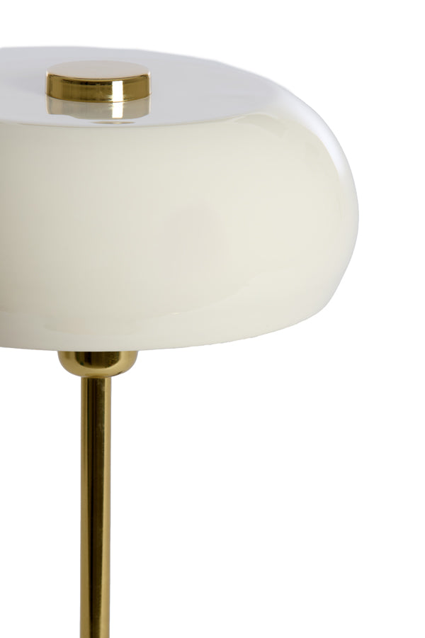 Light & Living Lighting Table lamp 26x47 cm SURIN shiny cream+gold House of Isabella UK