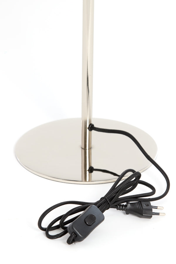 Light & Living Lighting Table lamp 26x47 cm SURIN shiny nickel House of Isabella UK