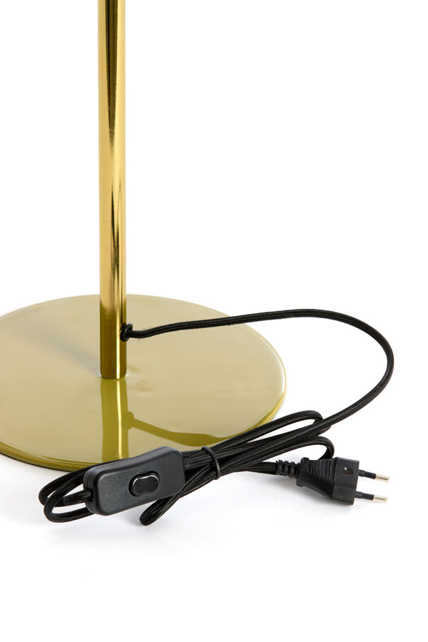 Light & Living Lighting Table lamp 26x47 cm SURIN shiny olive green+gold House of Isabella UK