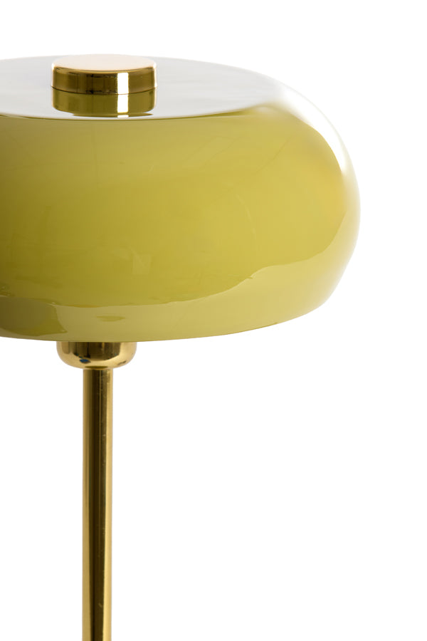 Light & Living Lighting Table lamp 26x47 cm SURIN shiny olive green+gold House of Isabella UK
