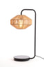 Light & Living Lighting Table lamp 26x60 cm LYRA natural+matt black House of Isabella UK