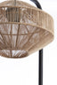 Light & Living Lighting Table lamp 26x60 cm LYRA natural+matt black House of Isabella UK