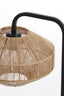 Light & Living Lighting Table lamp 26x60 cm LYRA natural+matt black House of Isabella UK