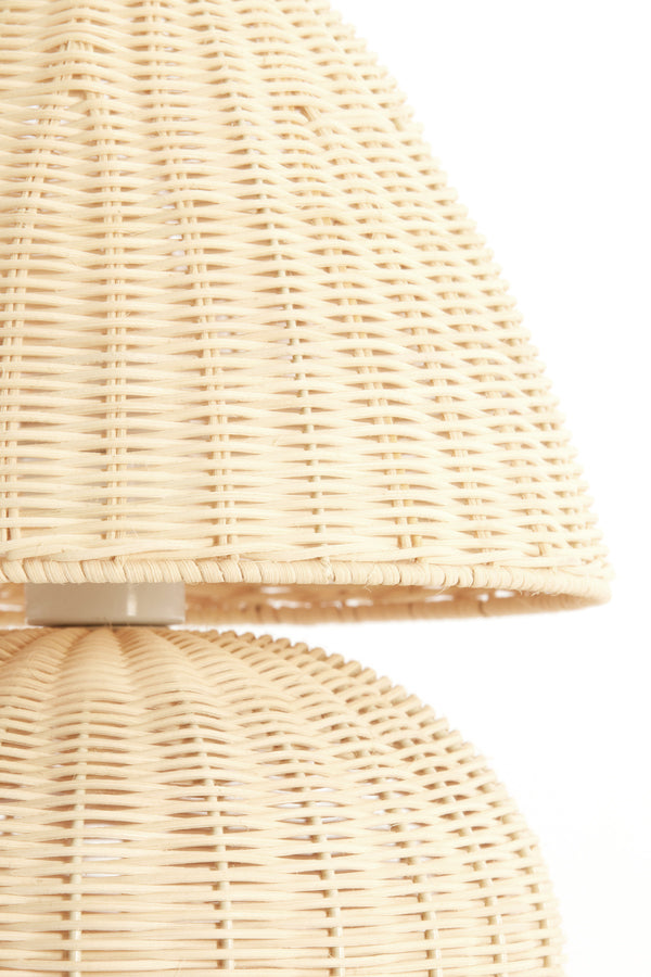 Light & Living Lighting Table lamp 27,5x35 cm MAVON rattan natural House of Isabella UK