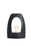 Light & Living Lighting Table lamp 27x10x35 cm CARINI wood matt black House of Isabella UK