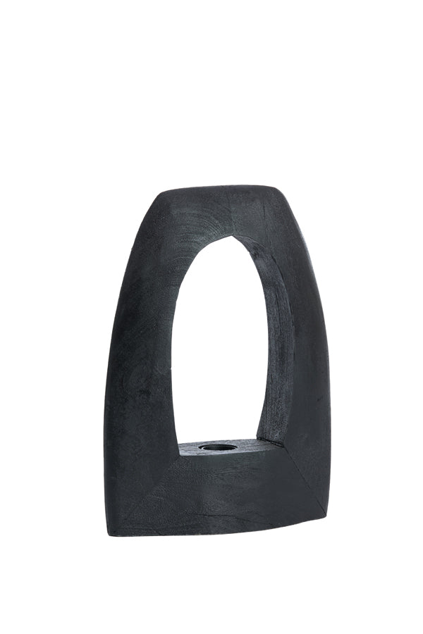 Light & Living Lighting Table lamp 27x10x35 cm CARINI wood matt black House of Isabella UK