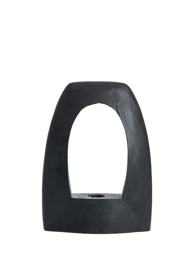 Light & Living Lighting Table lamp 27x10x35 cm CARINI wood matt black House of Isabella UK