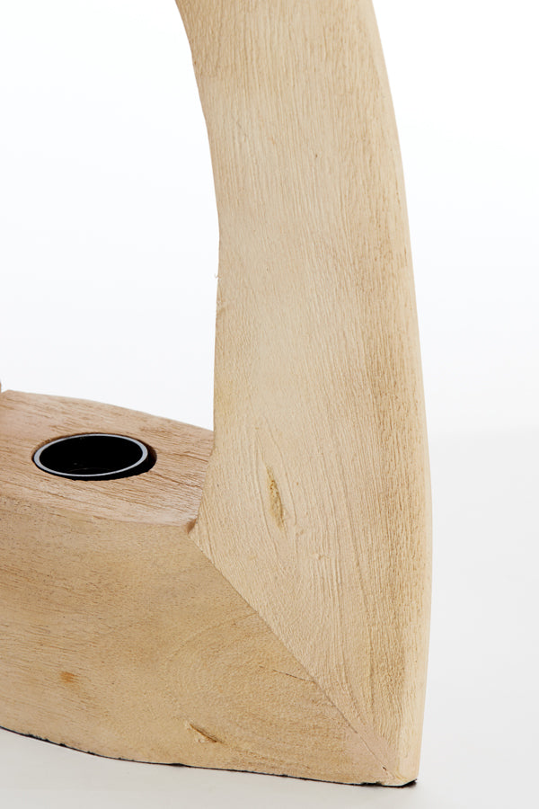 Light & Living Lighting Table lamp 27x10x35 cm CARINI wood matt natural House of Isabella UK