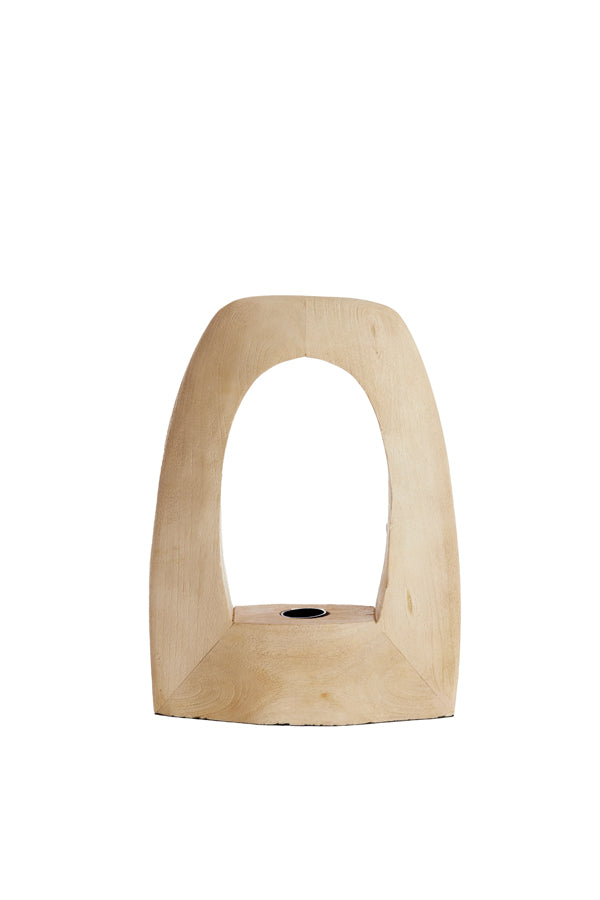 Light & Living Lighting Table lamp 27x10x35 cm CARINI wood matt natural House of Isabella UK