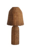 Light & Living Lighting Table lamp 28,5x60 cm MANDOR rattan dark brown House of Isabella UK