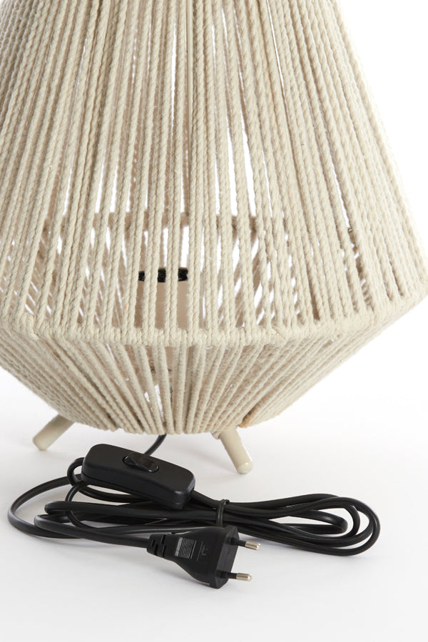 Light & Living Lighting Table lamp 28x32 cm FELIDA cream House of Isabella UK