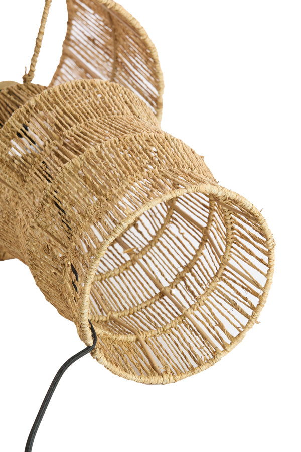 Light & Living Lighting Table lamp 28x56 cm TIDEA jute natural House of Isabella UK