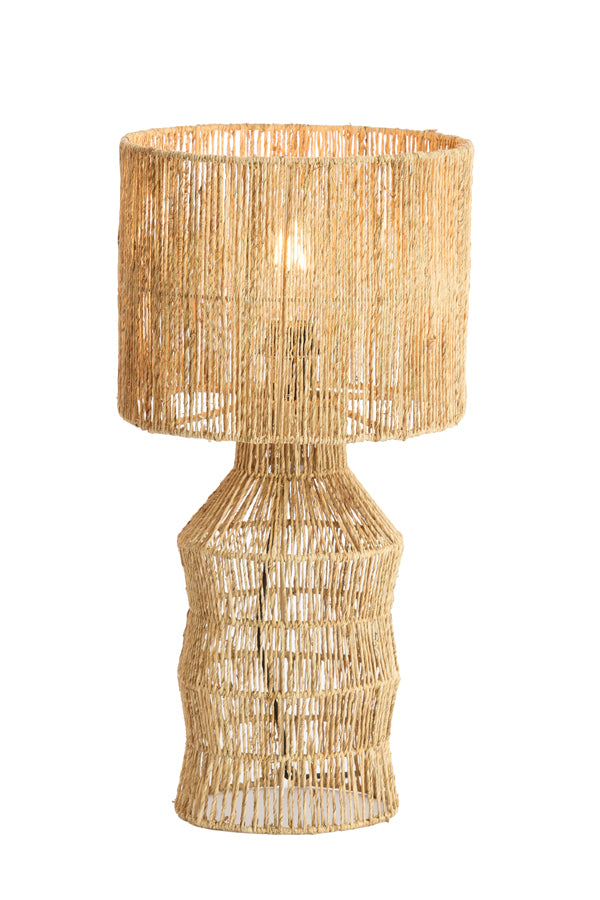 Light & Living Lighting Table lamp 28x56 cm TIDEA jute natural House of Isabella UK