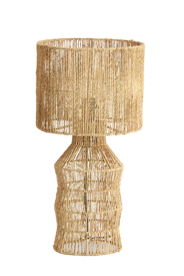 Light & Living Lighting Table lamp 28x56 cm TIDEA jute natural House of Isabella UK