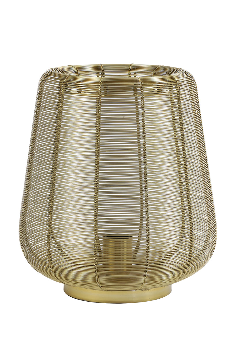 Light & Living Lighting Table lamp 29x31,5 cm ADETA gold House of Isabella UK