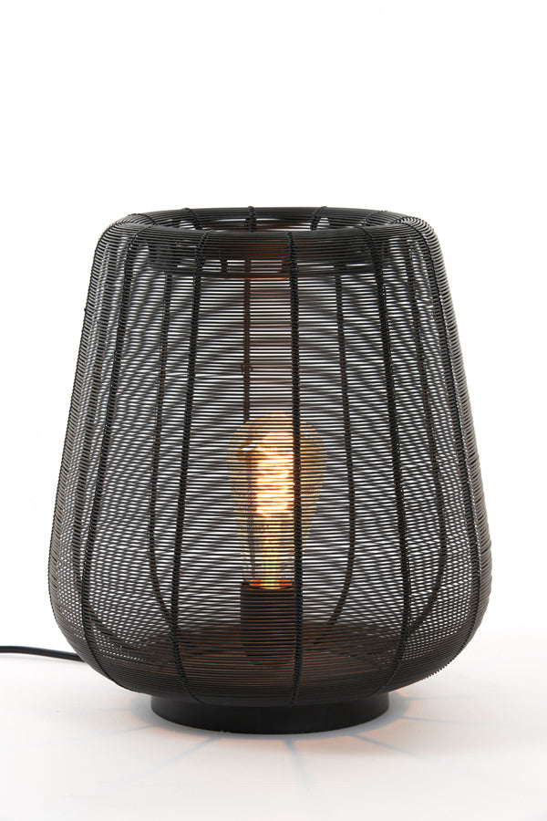 Light & Living Lighting Table lamp 29x31,5 cm ADETA matt black House of Isabella UK
