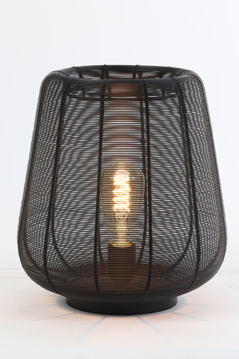 Light & Living Lighting Table lamp 29x31,5 cm ADETA matt black House of Isabella UK