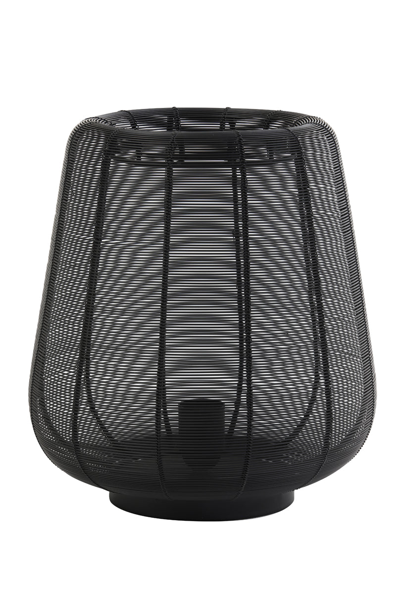 Light & Living Lighting Table lamp 29x31,5 cm ADETA matt black House of Isabella UK