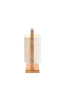 Light & Living Lighting Table lamp 2L 45x15x37,5 cm LECCE wood print natr+rope cream House of Isabella UK