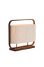 Light & Living Lighting Table lamp 2L 45x15x37,5 cm LECCE wood prnt d brn+rope cream House of Isabella UK