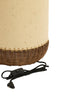 Light & Living Lighting Table lamp 30,5x46 cm TIO paper beige+rattan dark brown House of Isabella UK