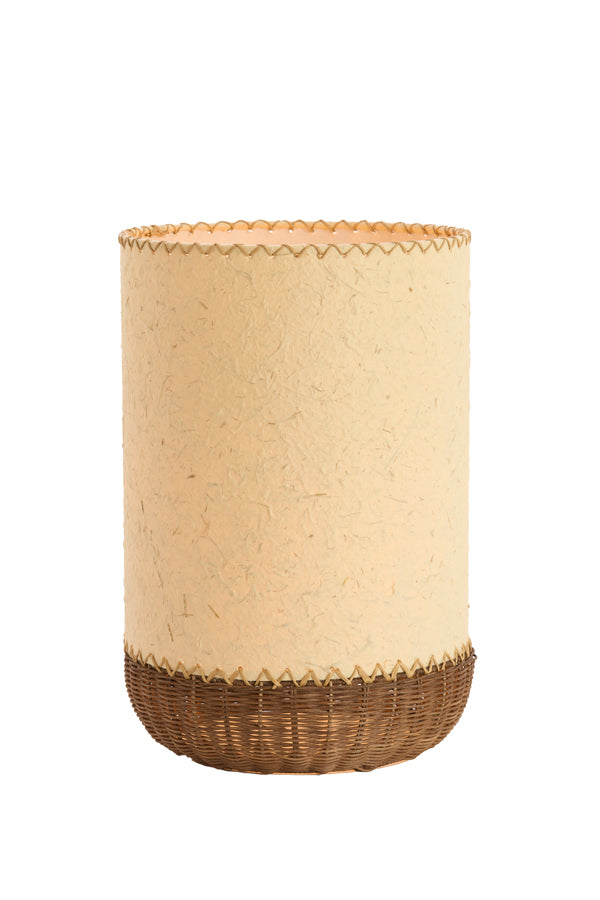 Light & Living Lighting Table lamp 30,5x46 cm TIO paper beige+rattan dark brown House of Isabella UK