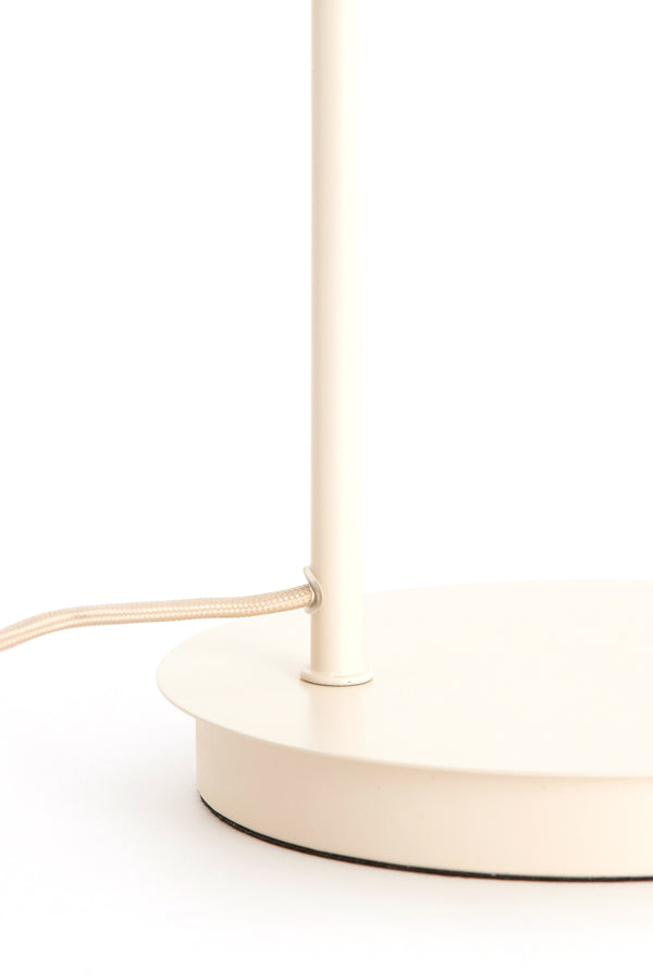Light & Living Lighting Table lamp 30x20x61 cm BAYLIE matt cream+clear glass House of Isabella UK