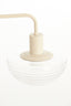 Light & Living Lighting Table lamp 30x20x61 cm BAYLIE matt cream+clear glass House of Isabella UK