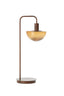 Light & Living Lighting Table lamp 30x20x61 cm BAYLIE wood print d brown+brown glass House of Isabella UK