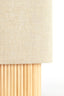 Light & Living Lighting Table lamp 30x20x94 cm LASLO wood natural+linen natural House of Isabella UK