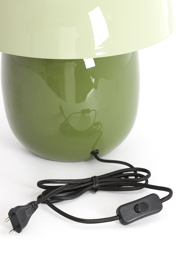 Light & Living Lighting Table lamp 30x34 cm MIMOSA olive green+light green House of Isabella UK