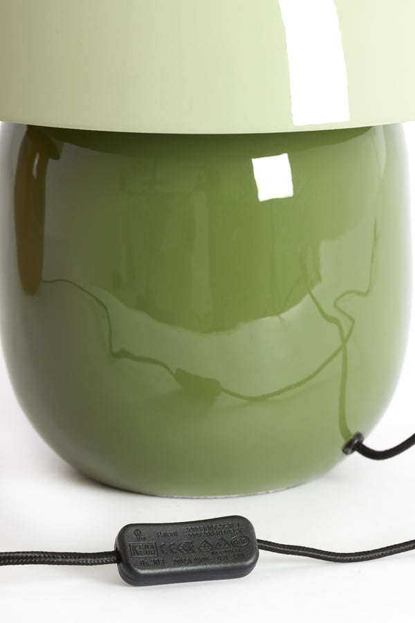 Light & Living Lighting Table lamp 30x34 cm MIMOSA olive green+light green House of Isabella UK
