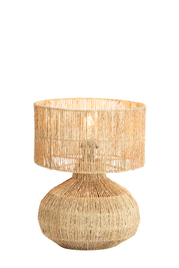 Light & Living Lighting Table lamp 30x40 cm AROVA jute natural House of Isabella UK